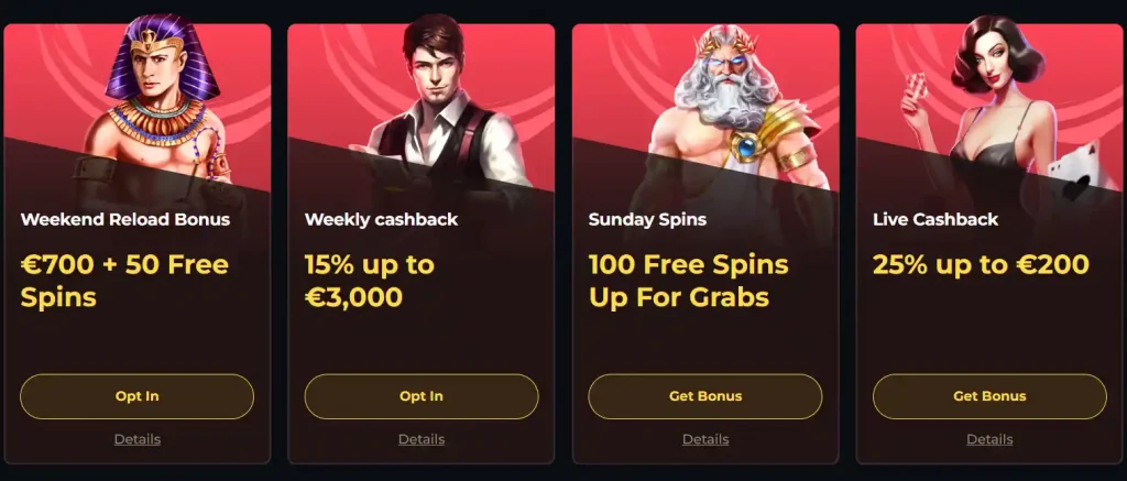 bonus boomerang casino