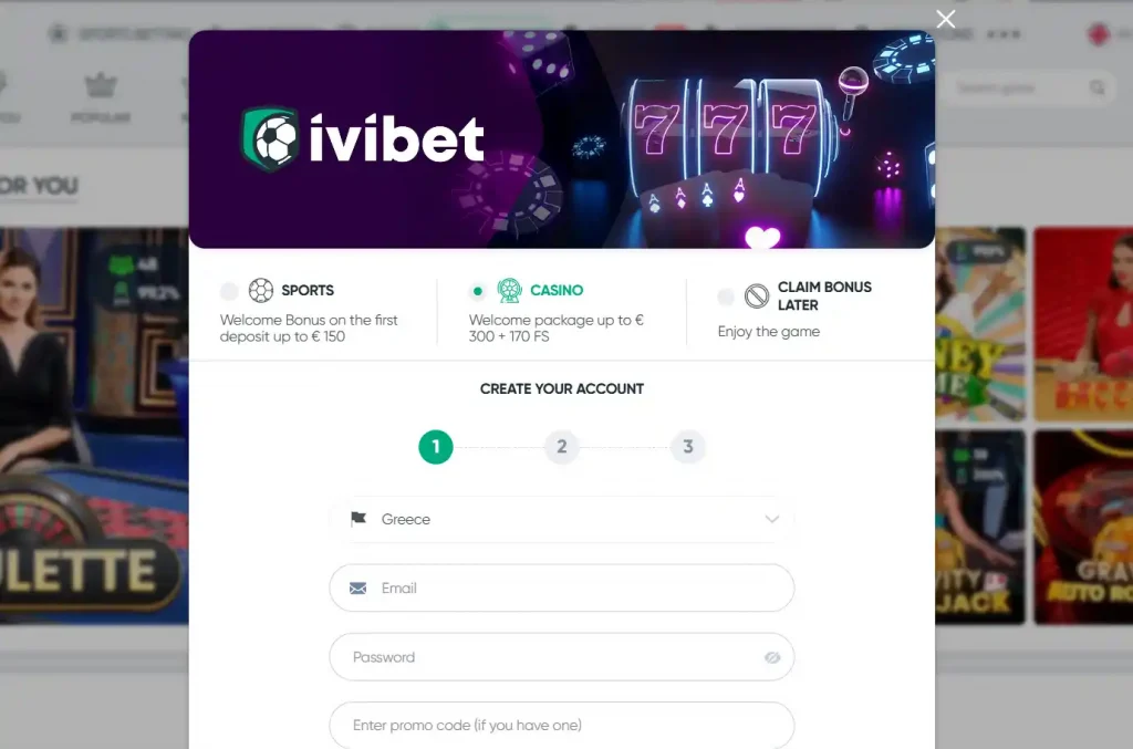 ivibet registration